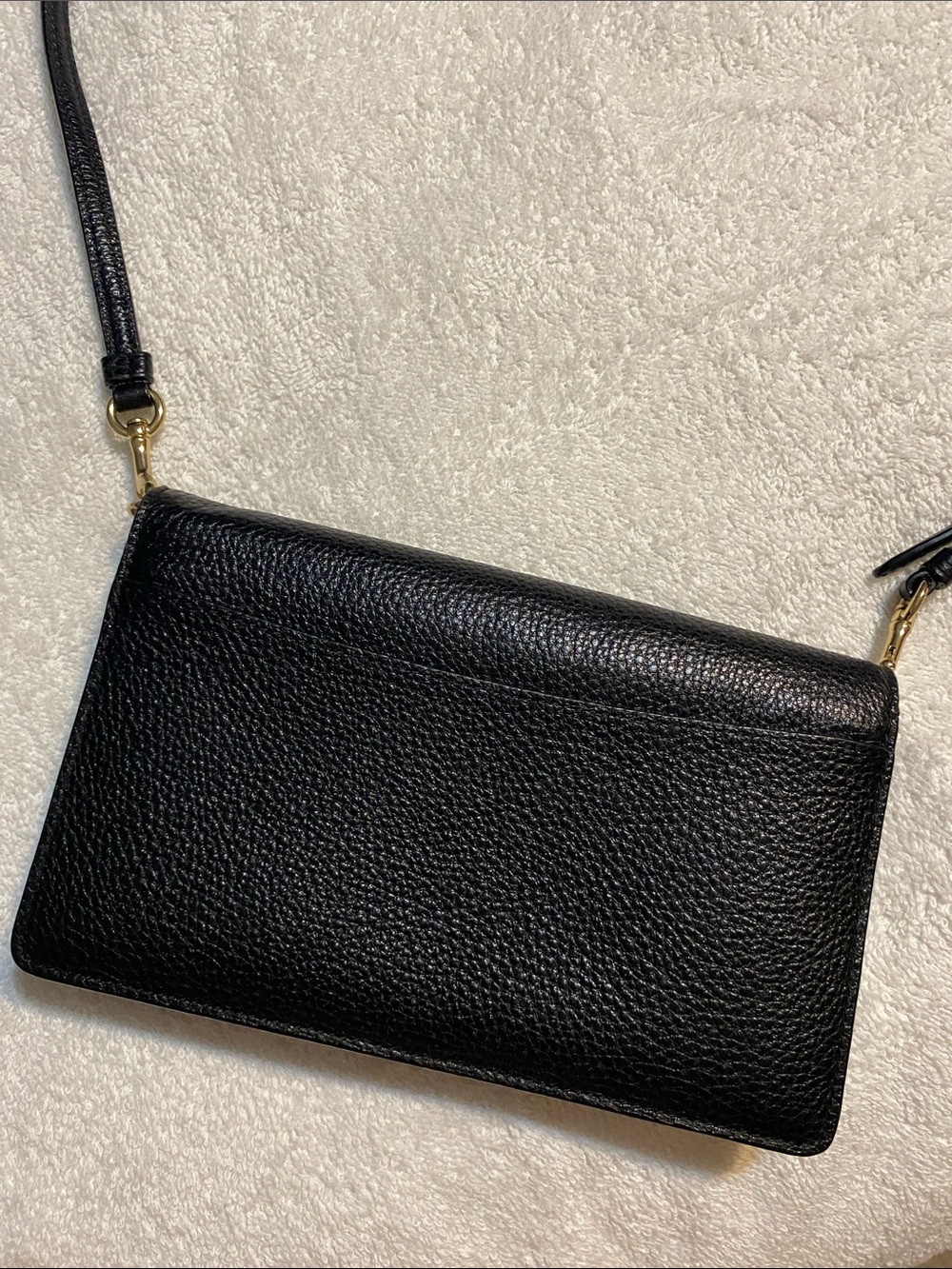 Coach Black Leather Small Crossbody - Picture 4 of 8